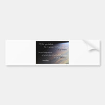Shadow Bumper Sticker