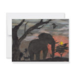 Shadow Elephant invitations