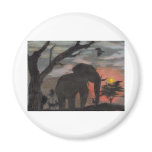 Shadow Elephant magnets