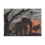 Shadow Elephant postcards