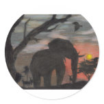 Shadow Elephant stickers