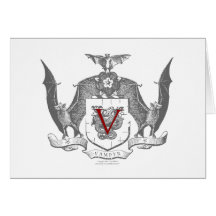 Shadow Grey Vampyr Crest Card