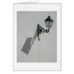 Shadow of the Lamp Greeting Card