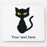 Shadow the Black Cat Mousemat