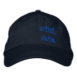 ShaftedArtist artist.victim. cap Embroidered Baseball Caps