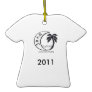SHAG BEACH SHIRT CHRISTMAS ORNAMENT 2011