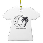 Shag Beach Shirt Ornament/Auto Hanger