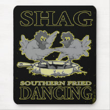 Shag Mouse Pad Southern Fried Dancing Y/G