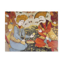 Shah Abbas I  and a Courtier Postcard