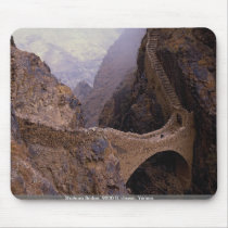 Shahara Bridge, 9000 ft. chasm, Yemen Mouse Pad