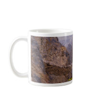 Shahara Bridge, 9000 ft. chasm, Yemen Mug