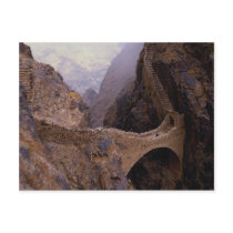 Shahara Bridge, 9000 ft. chasm, Yemen Post Cards