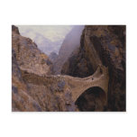 Shahara Bridge, 9000 ft. chasm, Yemen postcards