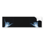 Shaka Sign X-Ray (Hang Loose) bumper stickers