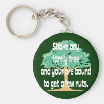 Shake Any Family Tree Key Chains