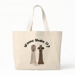 Shake It Salt and Pepper Dogs Canvas Bag