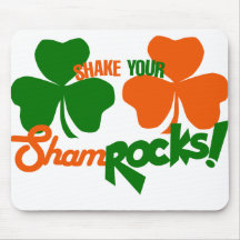 Shake your Shamrocks Mousepads