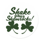 Shake your Shamrocks stickers