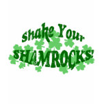 "SHAKE YOUR SHAMROCKS!" Womens T-Shirt