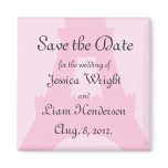 Shake your Tail Feathers Wedding Invitation (pink) magnets