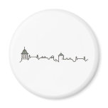 Shaker Square Refrigerator Magnet