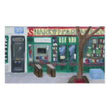 SHAKESPEARE AND COMPANY BUSINESS CARD