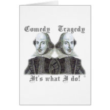 Shakespeare - It's what I do! Cards