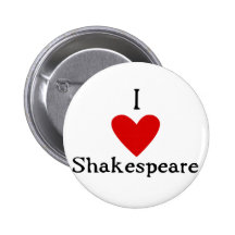 Shakespeare Love Buttons