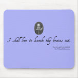 Shakespeare Mousepad #4. Unusual gift. mousepads