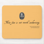 Shakespeare Mousepad #6. Unusual gift. mousepads