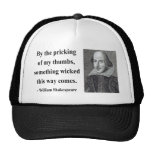 Shakespeare Quote 10b Hat