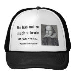 Shakespeare Quote 12b Mesh Hats