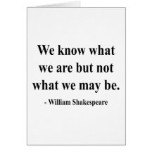 Shakespeare Quote 3a Greeting Card