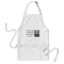 Shakespeare Quote 3b Apron