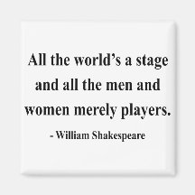 Shakespeare Quote 5a Refrigerator Magnets