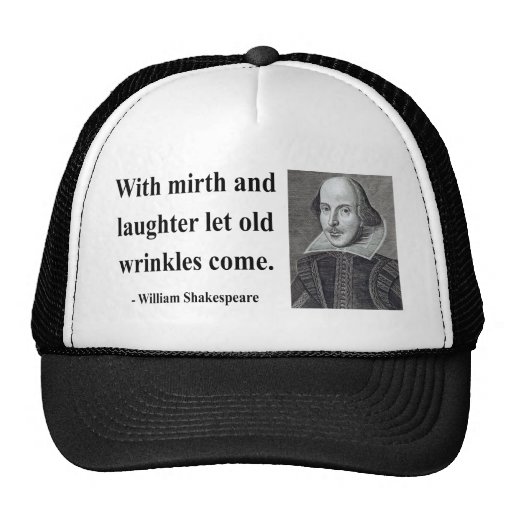 Shakespeare Quote 7b Hat