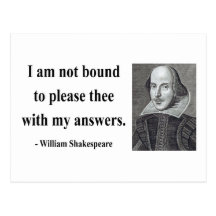 Shakespeare Quote 9b Postcards