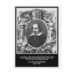 Shakespeare Quote ~ All The World's A Stage postcards