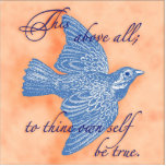 Shakespeare Quote Art Pin photo sculptures