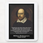 Shakespeare Quote ~ Julius Caesar mousepads