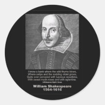 Shakespeare Quote Midsummer Night’s Dream Stickers