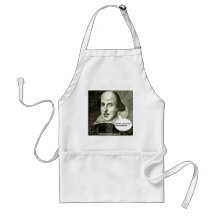 Shakespeare-quote; Neither a borrower nor a lender Apron