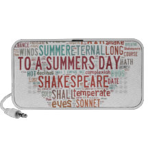 Shakespeare Sonnet 18 iPhone Speaker