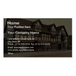 Shakespeare's birthplace, Stratford-on-Avon, Engla Business Card Template