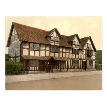 Shakespeare's Birthplace, Stratford-upon-Avon, UK Post Cards