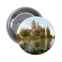 Shakespeare's Memorial Theatre, Stratford-on-Avon Pinback Button