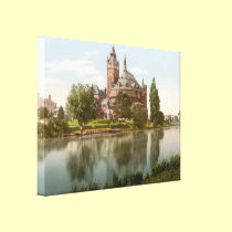 Shakespeare's Memorial Theatre, Stratford-on-Avon canvas prints