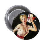 Shaking the Presents Pin Up