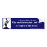 shall not deny the rights of the people bumper stickers