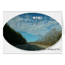 Shalom Card - Thinking of You - Tree